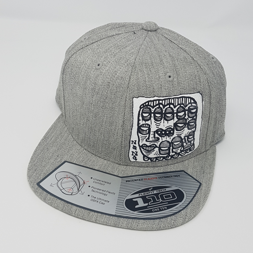 Grey snap back