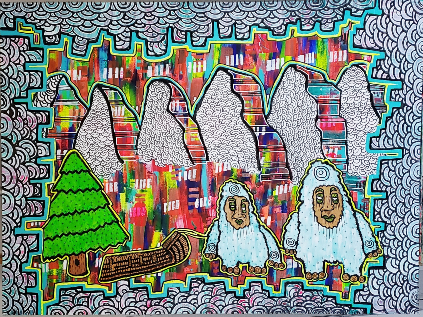 Acrylic On Canvas