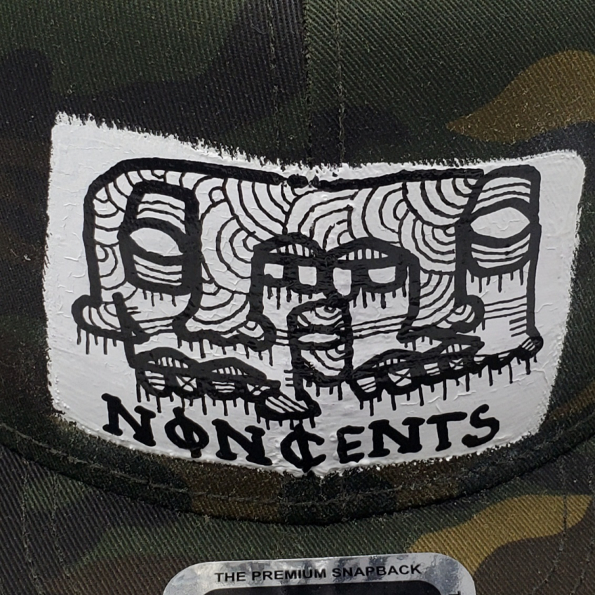 Camo Snap Back Cap