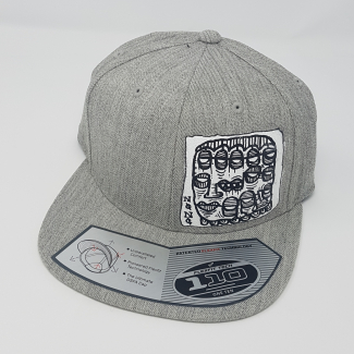 Grey snap back