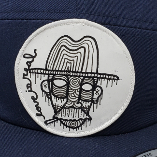 Navy Five Panel Cap