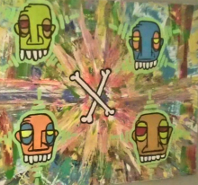 4 skulls