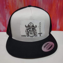 Black trucker hat