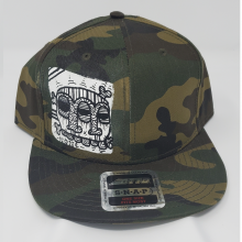  Camo snap back cap